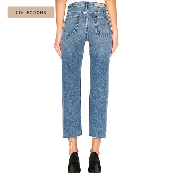 NEW GRLFRND The Helena straight leg high rise jeans - Picture 4 of 11